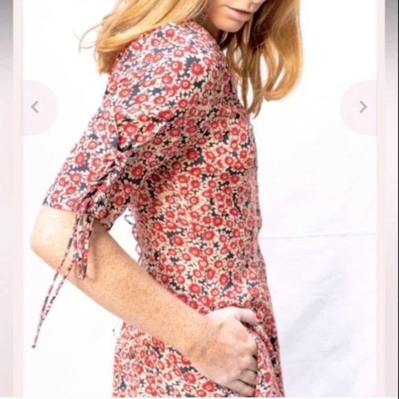 Free People Laced Up Mini Dress. XS. EUC. - Picture 5 of 6